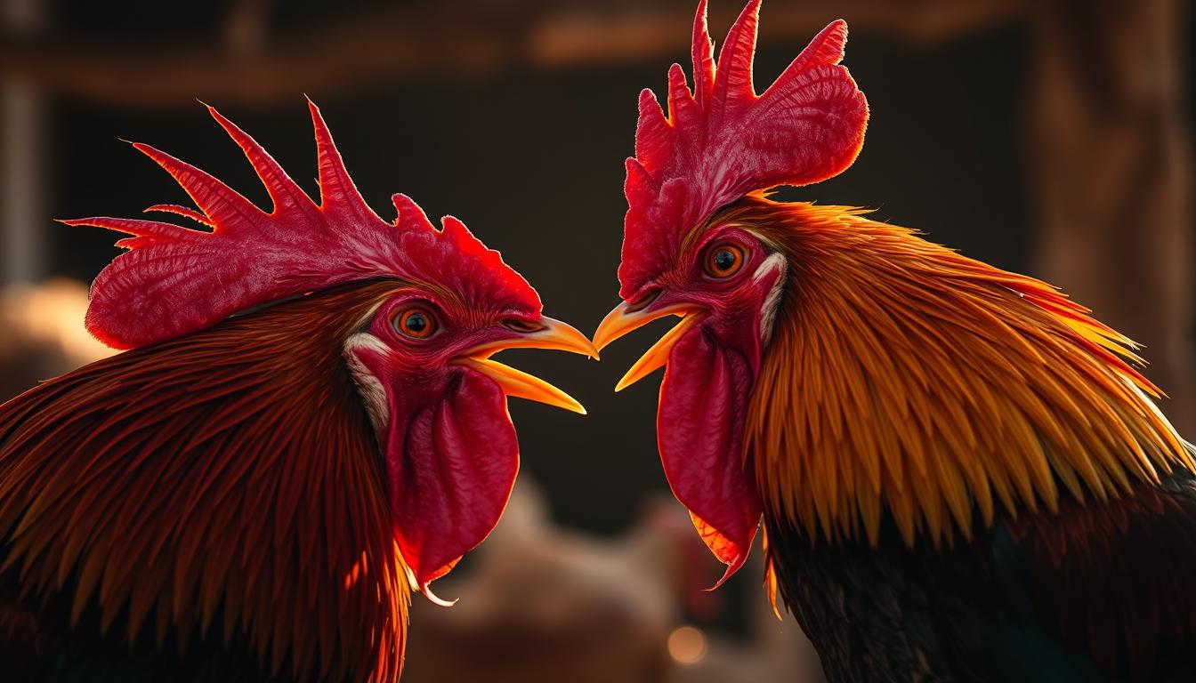 Sabung Ayam dengan Kualitas Video HD